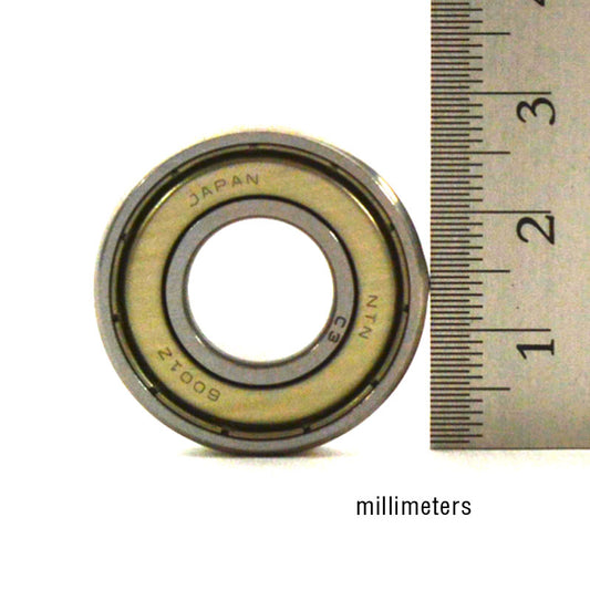 Bearing, Single Row, Radial, 12 x 28 x 8, 2-Shield, EMQ [BRG001MMU]