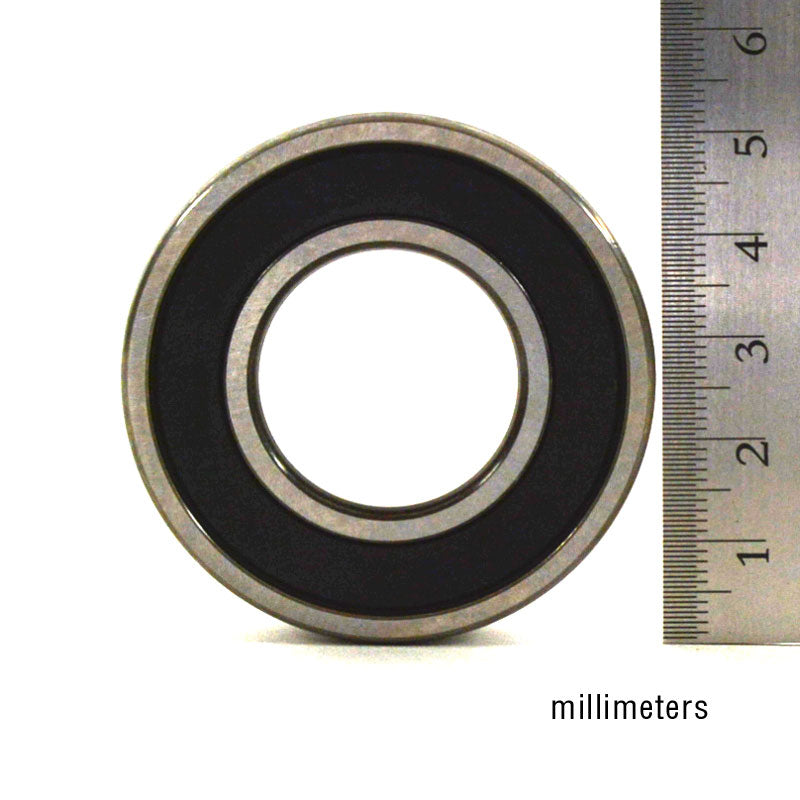 Bearing, Single Row, Radial, 25 x 52 x 15, 2-Seal, EMQ [BRG205RRU]