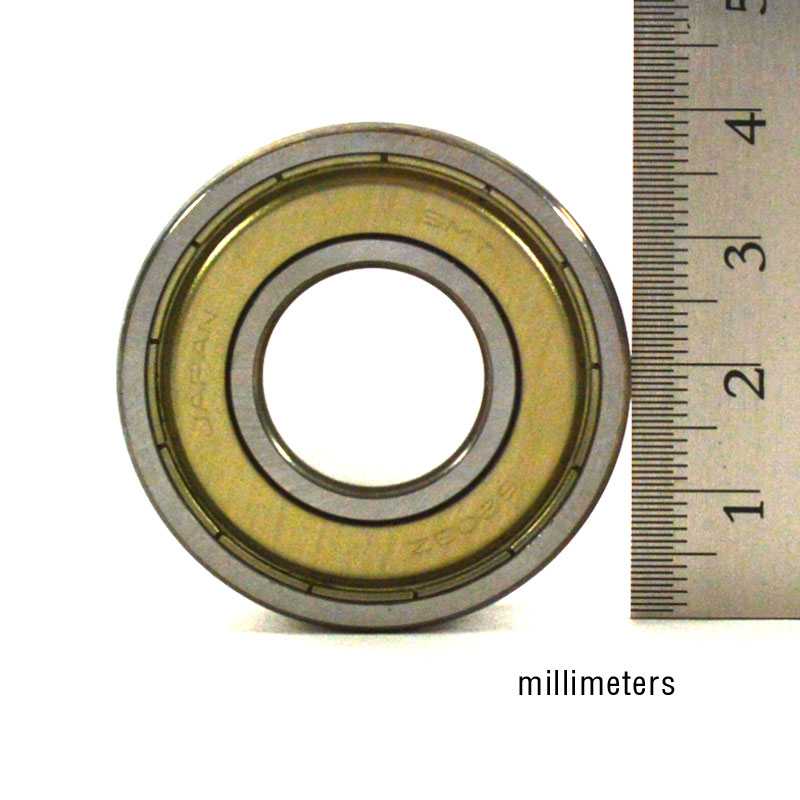 Bearing, Double Row, Angular Contact, 17 x 40 x 17.5, 2-Shield, EMQ [BRG5203MMU]