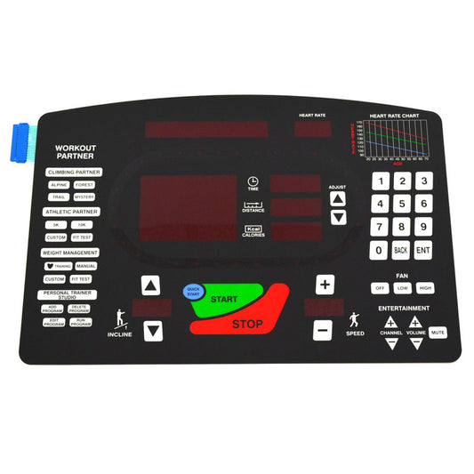 Overlay & Keypad Set, Startrac Pro DC 56/65/66