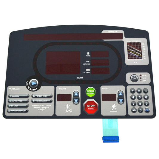Overlay & Keypad Set, Startrac Pro 7600