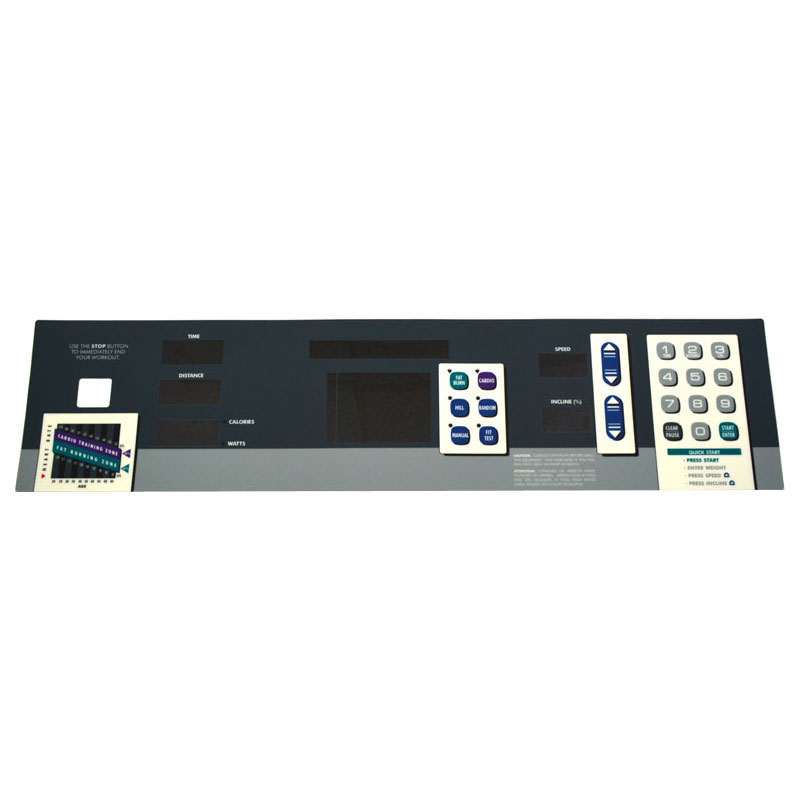 Overlay (Only), LifeFitness 9100/9500 Classic/Flex Deck, New Style