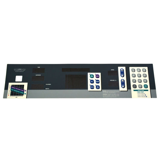 Overlay (Only), LifeFitness 9100/9500 Classic/Flex Deck, New Style