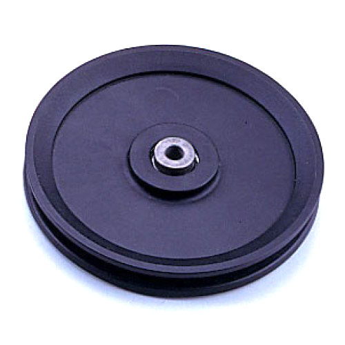 Pulley, 6" x 1" x 3/8", Steel Bore